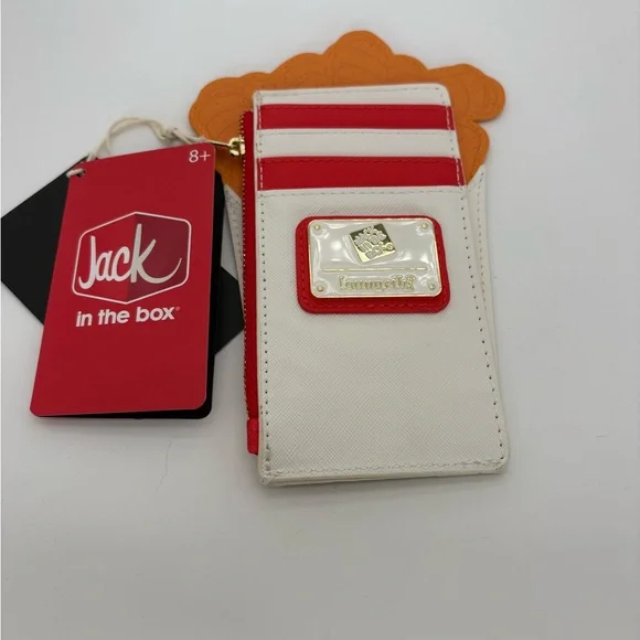 Loungefly Jack In The Box Curly Fries Cardholder - Picture 2 of 2